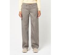 5-Pocket-Hose GANG "94RIVER", Damen, Gr. 30, N-Gr, grau (cream stripe), Web, Obermaterial: 65% Polyester, 33% Viskose, 2% Elasthan, gestreift, regular fit lang, Hosen 5-Pocket-Hose, Low Rise, mit zusä