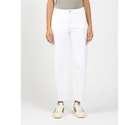 5-Pocket-Hose GANG "GANG Hosen Loose Fit 94IDA", Damen, Gr. 33, weiß, Stoff, 93% Baumwolle, 2% Elasthan, 5% Polyester, Hosen 5-Pocket-Hose (11822429-33) weiß
