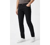5-Pocket-Hose JACK & JONES "JPSTGLENN DYLAN ORIGINAL", Herren, Gr. 29, Länge 32, schwarz, Web, Obermaterial: 98% Baumwolle, 2% Elasthan, unifarben, slim fit knöchellang, Hosen 5-Pocket-Hose (66919232-