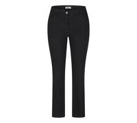 5-Pocket-Hose KJBRAND "Fanni Frame", Damen, Gr. 25, K-Gr, schwarz, Web, Obermaterial: 71% Baumwolle, 25% Polyester, 4% Elasthan, unifarben, figurbetont knöchellang, Hosen 5-Pocket-Hose, mit Taschen (4