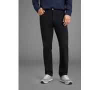 5-Pocket-Hose MAN'S WORLD, Herren, Gr. 31, N + U Gr, marine, Web, Obermaterial: 98% Baumwolle, 2% Elasthan, regular fit lang, Hosen 5-Pocket-Hose (60409914-31) marine