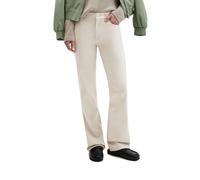 5-Pocket-Hose MARC O'POLO "aus Brushed Cotton Twill", Damen, Gr. 32, Länge 30, linen beige, Twill, Obermaterial: 56% Baumwolle, 41% Lyocell, 3% Elasthan, unifarben, ausgestellt normal, Hosen 5-Pocket-