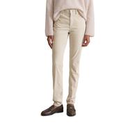 5-Pocket-Hose MARC O'POLO "aus Organic Cotton-Stretch-Mix", Damen, Gr. 27, Länge 30, light oat, Obermaterial: 78% Baumwolle, 20% Viskose, 2% Elasthan; Futter: 100% Baumwolle, unifarben, gerade normal,