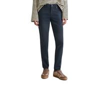 5-Pocket-Hose MARC O'POLO "aus Smooth Sateen Stretch", Damen, Gr. 31, Länge 32, schwarz navy, Obermaterial: 74% Baumwolle, 23% Viskose, 3% Elasthan, unifarben, slim fit normal, Hosen 5-Pocket-Hose (23