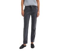 5-Pocket-Hose MARC O'POLO "mit TENCEL™ Lyocell", Damen, Gr. 28, Länge 32, blau graphite, Denim/Jeans, Obermaterial: 64% Lyocell, 32% Baumwolle, 4% Elasthan, unifarben, loose fit kurz, Hosen 5-Pocket-H