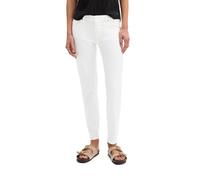 5-Pocket-Hose MARC O'POLO "mit TENCEL™ Lyocell", Damen, Gr. 31, Länge 32, weiß, Denim/Jeans, Obermaterial: 64% Lyocell, 32% Baumwolle, 4% Elasthan, unifarben, slim fit knöchelfrei, Hosen 5-Pocket-Hose