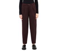 Mustang Damen Hose Style Barrel Pants, dunkelbraun 38