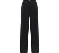 5-Pocket-Hose MUSTANG "Damen Style Mirabelle", Damen, Gr. 40, schwarz (4185 schwarz), Web, 100% Lyocell, unifarben, weit, Hosen 5-Pocket-Hose (34302156-40)