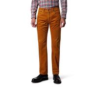 5-Pocket-Hose PIERRE CARDIN "PC-Laval", Herren, Gr. 33, Länge 32, caramel café, Web, Obermaterial: 99% Baumwolle, 1% Elasthan, unifarben, regular fit lang, Hosen 5-Pocket-Hose, im Five-Pocket Style (1