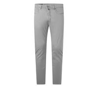 5-Pocket-Hose PIERRE CARDIN "PC-Lyon", Herren, Gr. 34, Länge 34, grau (quiet gray), Web, Obermaterial: 97% Baumwolle, 3% Elasthan, unifarben, slim fit lang, Hosen 5-Pocket-Hose (96527433-34) quiet gra