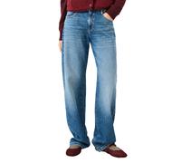 5-Pocket-Hose QS, Damen, Gr. 38, Länge 30, mid blau, Denim/Jeans, Obermaterial: 99% Baumwolle, 1% Elasthan. Futter: 70% Polyester, 30% Baumwolle, unifarben, normal lang, Hosen 5-Pocket-Hose, Barrel Le