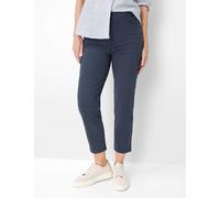 5-Pocket-Hose RAPHAELA BY BRAX "Style CAREN 6/8", Damen, Gr. 48K (24), Kurzgrößen, navy, Web, 97% Baumwolle, 3% Elasthan, Hosen 5-Pocket-Hose (77250550-24) navy