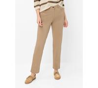 Raphaela by Brax Damen Five-Pocket-Hose Style CORRY NOUGAT, hellbraun, Gr. 52