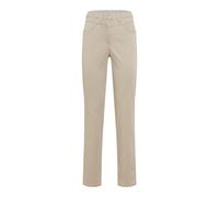 5-Pocket-Hose RAPHAELA BY BRAX "Style LAURA NEW", Damen, Gr. 50K25, Kurzgrößen, sand, Web, 86% Baumwolle, 10% Elastomultiester, 4% Elasthan, sehr schmal, Hosen 5-Pocket-Hose (34200743-25) sand