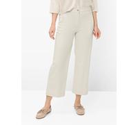 Raphaela by Brax Damen Culotte Style PEGGY CULOTTE LINEN, hellbeige, Gr. 48K
