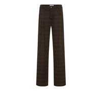 5-Pocket-Hose RAPHAELA BY BRAX "Style PEGGY FLARED", Damen, Gr. 38K (19), Kurzgrößen, braun (maroon), 60% Polyester, 20% Viskose, 19% Baumwolle, 1% Elasthan, Hosen 5-Pocket-Hose (52028633-19) maroon