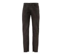 5-Pocket-Hose RICANO "Lederhose RT-101, Nubuk", Herren, Gr. 38, Länge 34, schwarz, Obermaterial: 100% Büffelleder BL., normal, Hosen 5-Pocket-Hose, Handgefertigt aus echtem Leder (66989764-38) schwarz