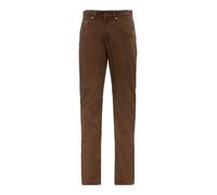 5-Pocket-Hose RICANO "Lederhose RT-101, Nubuk", Herren, Gr. 42, Länge 34, braun (cognac), Obermaterial: 100% Büffelleder BL., normal, Hosen 5-Pocket-Hose, Handgefertigt aus echtem Leder (65136922-42) 