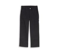 5-Pocket-Hose TOM TAILOR, Jungen, Gr. 152, N-Gr, schwarz (coal grau), Denim/Jeans, Obermaterial: 100% Baumwolle. Futter: 100% Baumwolle, unifarben, weit lang, Hosen 5-Pocket-Hose, weite Passform, mit