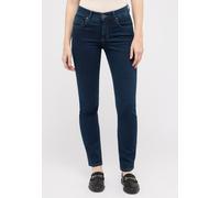 Slim-fit-Jeans ANGELS "Cici", Damen, Gr. 36, Länge 30, blau (schwarz indigo), Denim/Jeans, Obermaterial: 92% Baumwolle, 5% Polyester, 3% Elasthan, slim fit, Jeans Slim-fit-Jeans (54520421-36)