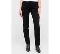 5-Pocket-Jeans ANGELS "DOLLY 3.0", Damen, Gr. 34, Länge 28, schwarz, Denim/Jeans, Obermaterial: 92% Baumwolle, 6% Polyester, 2% Elasthan, straight fit lang, Jeans 5-Pocket-Jeans (86430905-34) schwarz
