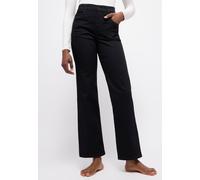 Angels Jeans Lara mit weitem Bein in Schwarz D36 / L30 Straight Fit