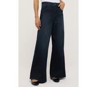 5-Pocket-Jeans ANGELS "LIVA", Damen, Gr. 36, Länge 30, rinse night blau used, Denim/Jeans, Obermaterial: 89% Baumwolle, 8% Polyester, 3% Elasthan, unifarben, normal lang, Jeans 5-Pocket-Jeans, mit wei