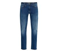 5-Pocket-Hose BLEND "BHBlizzard", Herren, Gr. 34, Länge 32, denim dunkelblau25, Jeans, 98% Baumwolle, 2% Elasthan, unifarben, regular fit normal, Hosen 5-Pocket-Hose, Stilvolle Regular-Fit-Jeans (5226