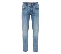5-Pocket-Jeans BLEND "5-Pocket-Jeans BHJet", Herren, Gr. 36, Länge 30, blau (denim bleach blau), Obermaterial: 91% Baumwolle CO. 7% Polyester PES. 2% Elasthan EL., Hosen 5-Pocket-Jeans (39891902-36) d