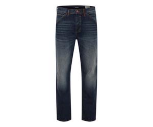 5-Pocket-Jeans BLEND "5-Pocket-Jeans BHThunder", Herren, Gr. 32, Länge 34, blau (denim dunkelblau), Obermaterial: 98% Baumwolle CO. 2% Elasthan EL., Hosen 5-Pocket-Jeans (26341711-32) denim dunkelblau