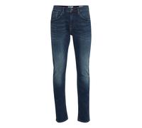 5-Pocket-Hose BLEND "BHTwister", Herren, Gr. 36, Länge 32, denim dunkelblau, Jeans, 93% Baumwolle, 5% Polyester, 2% Elasthan, unifarben, regular fit normal, Hosen 5-Pocket-Hose, Jeanshose mit normalem
