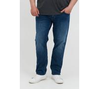 5-Pocket-Jeans BLEND "BHJoe Big & Tall", Herren, Gr. 46, Länge 30, denim middleblau, Jeans, 98% Baumwolle, 2% Elasthan, unifarben, regular fit lang, Jeans 5-Pocket-Jeans, Klassische Jeanshose Regular-
