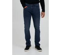 5-Pocket-Jeans BLEND "BHTaifun", Herren, Gr. 30, Länge 34, clear blau, Jeans, 98% Baumwolle, 2% Elasthan, unifarben, slim fit lang, Jeans 5-Pocket-Jeans, Denim Hose mit leichten Washed-Out Effekten (6