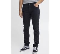 5-Pocket-Jeans BLEND "BHTWISTER-NOOS", Damen, Gr. 32, Länge 34, schwarz, Denim/Jeans, Obermaterial: 98% Baumwolle, 2% Elasthan, Abriebeffekte, slim fit knöchellang, Jeans 5-Pocket-Jeans (14880656-32)