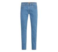 Slim-fit-Jeans BLEND "BHTwister", Herren, Gr. 33, Länge 34, denim light blau, Denim/Jeans, 82% Baumwolle, 17% Polyester, 1% Elasthan, unifarben, Basic, normal normal, Jeans Slim-fit-Jeans, Basic Jeans