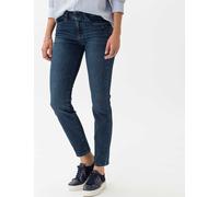 5-Pocket-Jeans BRAX "Style ANA", Damen, Gr. 38K (19), Kurzgrößen, blau, Denim/Jeans, 85% Baumwolle, 10% Polyester, 5% Elasthan, skinny fit, Jeans 5-Pocket-Jeans (11513931-19) blau