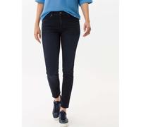 5-Pocket-Jeans BRAX "Style ANA", Damen, Gr. 42, Normalgrößen, blau (dunkelblau), Denim/Jeans, 85% Baumwolle, 10% Polyester, 5% Elasthan, skinny fit, Jeans 5-Pocket-Jeans (13189040-42) dunkelblau