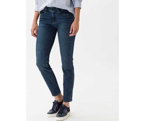 5-Pocket-Jeans BRAX "Style ANA", Damen, Gr. 42K (21), Kurzgrößen, blau, Denim/Jeans, 85% Baumwolle, 10% Polyester, 5% Elasthan, skinny fit, Jeans 5-Pocket-Jeans (11513931-21) blau