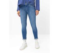 5-Pocket-Jeans BRAX "Style ANA", Damen, Gr. 44, Normalgrößen, blau, Denim/Jeans, 94% Baumwolle, 4% Polyester, 2% Elasthan, Jeans 5-Pocket-Jeans (37519624-44) blau
