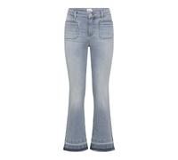 5-Pocket-Jeans BRAX "Style ANA S BOOT", Herren, Gr. 46K (23), Kurzgrößen, hellgrau, Denim/Jeans, 94% Baumwolle, 4% Polyester, 2% Elasthan, Jeans 5-Pocket-Jeans (62148252-23) hellgrau