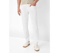 5-Pocket-Jeans BRAX "Style CADIZ", Herren, Gr. 34, Länge 34, weiß, Denim/Jeans, 75% Baumwolle, 17% Polyester, 5% Elastomultiester, 3% Elasthan, Jeans 5-Pocket-Jeans (42450661-34) weiß