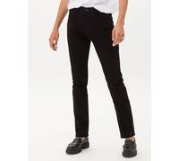 5-Pocket-Jeans BRAX "Style CAROLA", Damen, Gr. 36K18, Kurzgrößen, schwarz, Denim/Jeans, 96% Baumwolle, 4% Elasthan, Jeans 5-Pocket-Jeans (19671509-18) schwarz
