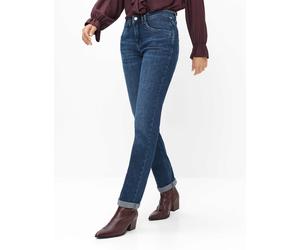 5-Pocket-Jeans BRAX "Style CAROLA", Damen, Gr. 40, Normalgrößen, blau, Denim/Jeans, 94% Baumwolle, 5% Elastomultiester, 1% Elasthan, Jeans 5-Pocket-Jeans (31572669-40) blau