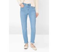 Brax Flared Fit Jeans im 5-Pocket-Design Modell 'Carola' in Hellblau, Größe 40