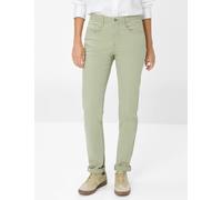 Brax Damen Five-Pocket-Hose Style CAROLA LIGHT FOREST, denim hellgrün, Gr. 44