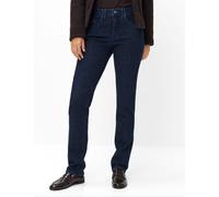 Brax Damen Five-Pocket-Hose Style CAROLA CLEAN DARK BLUE, denim dunkelblau, Gr. 48