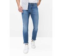 5-Pocket-Jeans BRAX "Style CHUCK", Herren, Gr. 34, Länge 32, blau, Denim/Jeans, 92% Baumwolle, 6% Elastomultiester, 2% Elasthan, Jeans 5-Pocket-Jeans (25673756-34) blau