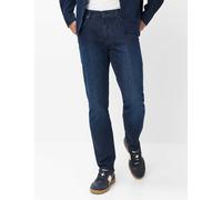 5-Pocket-Jeans BRAX "Style CHUCK", Herren, Gr. 36, Länge 30, blau (dunkelblau), Denim/Jeans, 99% Baumwolle, 1% Elasthan, Jeans 5-Pocket-Jeans (43737555-36) dunkelblau