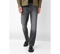 5-Pocket-Jeans BRAX "Style CLINT", Herren, Gr. 33, Länge 32, schwarz, Denim/Jeans, 95% Baumwolle, 4% Elastomultiester, 1% Elasthan, Jeans 5-Pocket-Jeans (66283967-33) schwarz
