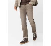 5-Pocket-Jeans BRAX "Style CLINT", Herren, Gr. 34, Länge 34, braun (dunkelbraun), Denim/Jeans, 94% Baumwolle, 4% Polyester, 2% Elasthan, Jeans 5-Pocket-Jeans (58514721-34) dunkelbraun